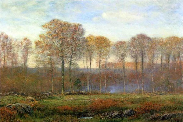 Main Product Photo of Autumn - New England Painting by Dwight W. Tryon