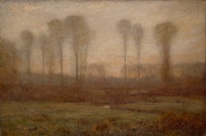 Before Sunrise by Dwight W. Tryon Oil Painting