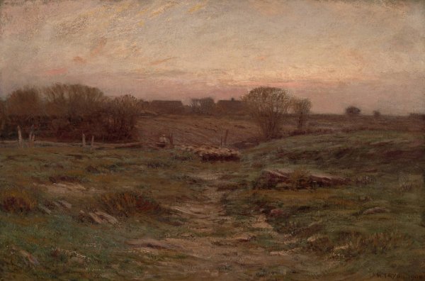 Main Product Photo of Landscape  Painting by Dwight W. Tryon