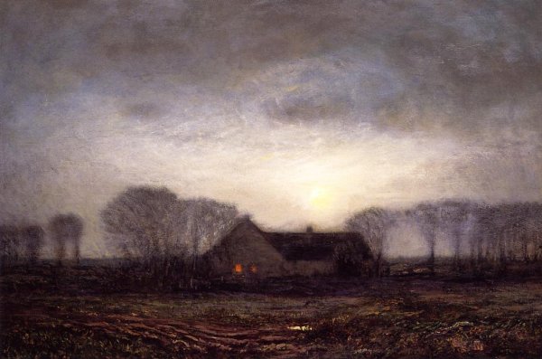 Main Product Photo of Night, New England Painting by Dwight W. Tryon