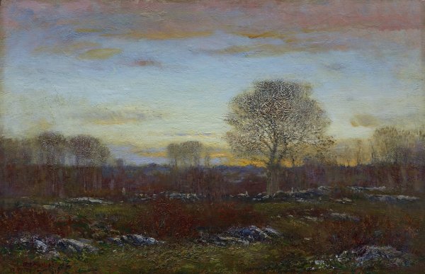 Main Product Photo of Twilight  Painting by Dwight W. Tryon