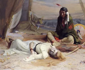 The Captive by E. Irving Couse Oil Painting
