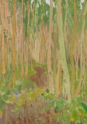 Aspen Symphony by Eanger Irving Couse Oil Painting