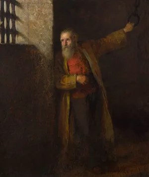 A Prisoner Of The State by Eastman Johnson Oil Painting
