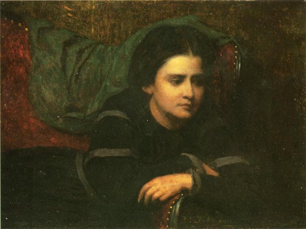 Cachette by Eastman Johnson - Hand-Painted Oil Painting Reproduction
