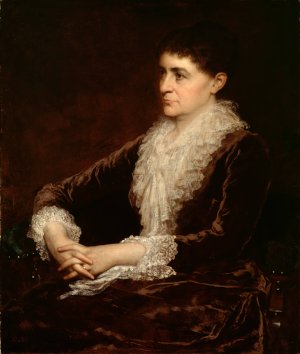 Mrs. Allan Shelden by Eastman Johnson Oil Painting