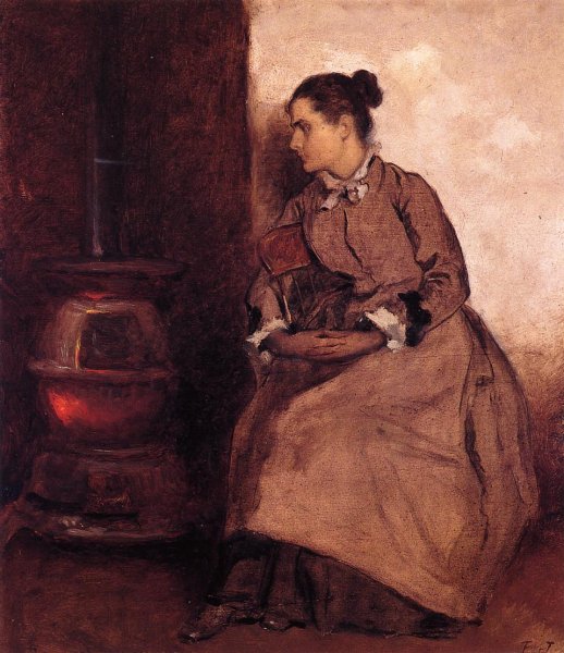Ruth by Eastman Johnson - Hand-Painted Oil Painting Reproduction