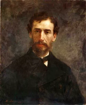 Sanford Robinson Gifford by Eastman Johnson Oil Painting