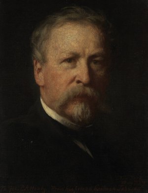Self-Portrait by Eastman Johnson Oil Painting