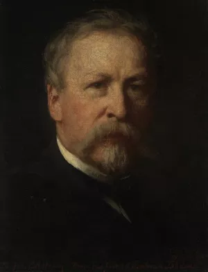 Self-Portrait by Eastman Johnson Oil Painting