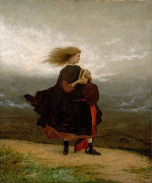 The Girl I Left Behind Me by Eastman Johnson Oil Painting