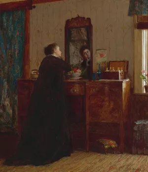 The Toilet by Eastman Johnson Oil Painting
