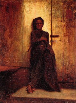 The Young Sweep by Eastman Johnson Oil Painting