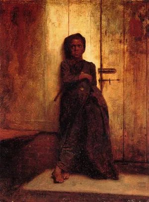 The Young Sweep by Eastman Johnson Oil Painting