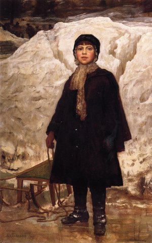 Winter, Portrait of a Child