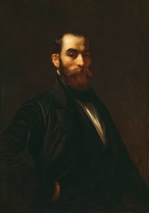 Worthington Whittredge by Eastman Johnson Oil Painting
