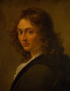 Portrait Of The Painter Joseph Anton Koch by Eberhard Wachter Oil Painting