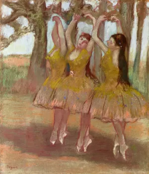 A Grecian Dance by Edgar Degas - Oil Painting Reproduction