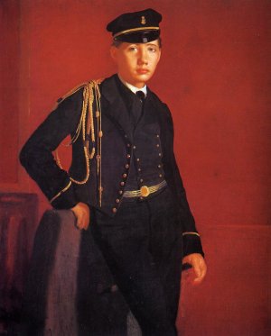 Achille De Gas in the Uniform of a Cadet