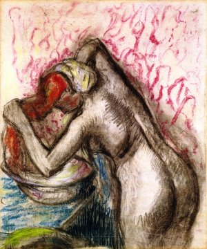 After the Bath 3 by Edgar Degas Oil Painting