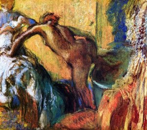 After the Bath 8 by Edgar Degas Oil Painting