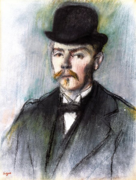 Main Product Photo of Alexis Rouart Painting by Edgar Degas