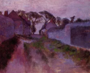 At Saint-Valery-sur-Somme painting by Edgar Degas
