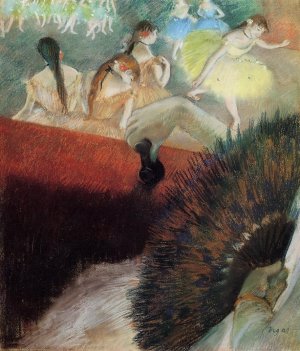 At the Ballet by Edgar Degas Oil Painting