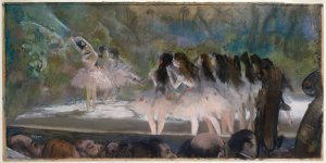 Ballet at the Paris Opera by Edgar Degas Oil Painting