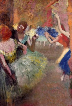 Ballet Scene by Edgar Degas Oil Painting