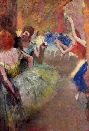 Ballet Scene by Edgar Degas Oil Painting