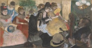 Cafe-Concert by Edgar Degas Oil Painting