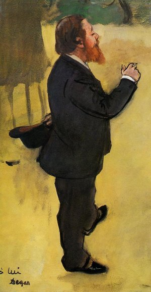 Carlo Pellegrini by Edgar Degas Oil Painting