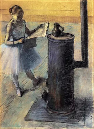 Dancer Resting by Edgar Degas Oil Painting