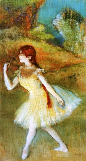 Dancer painting by Edgar Degas