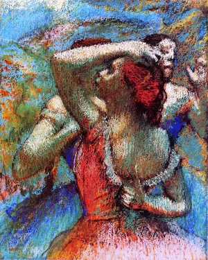 Dancers 3 by Edgar Degas Oil Painting