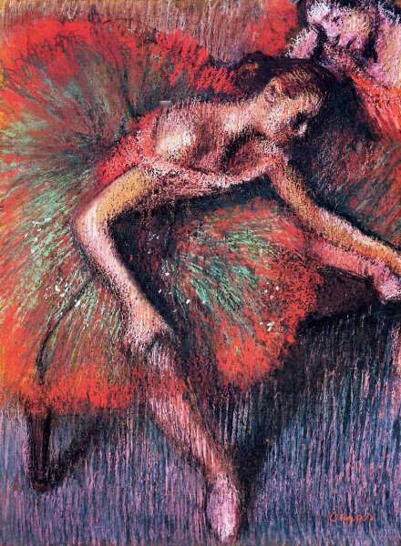 Dancers 4 by Edgar Degas - Hand-Painted Oil Painting Reproduction
