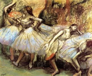 Dancers 5 by Edgar Degas - Oil Painting Reproduction