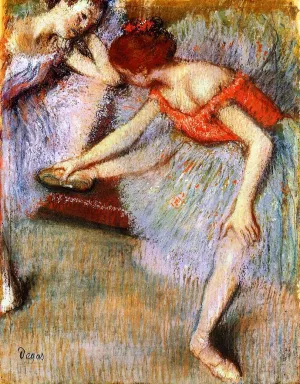 Dancers 6 by Edgar Degas - Oil Painting Reproduction