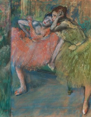 Danseuses Au Foyer by Edgar Degas Oil Painting