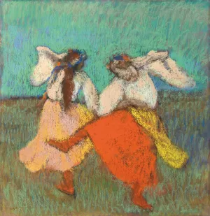 Danseuses Russes by Edgar Degas Oil Painting