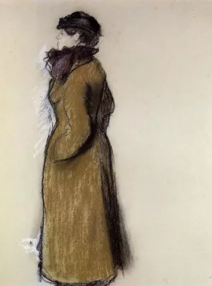Ellen Andree Oil painting by Edgar Degas