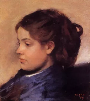 Emma Dobigny painting by Edgar Degas