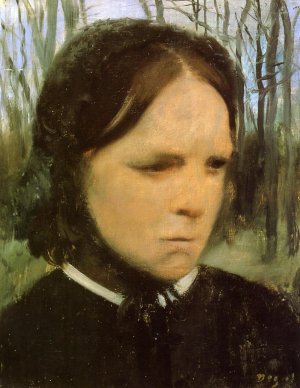 Estelle Musson Balfour by Edgar Degas Oil Painting