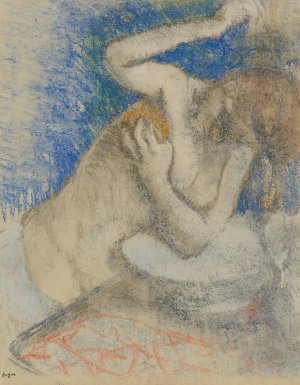 Femme a Sa Toilette by Edgar Degas Oil Painting