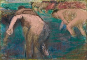 Femmes Au Bain by Edgar Degas Oil Painting