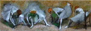 Frieze of Dancers by Edgar Degas Oil Painting