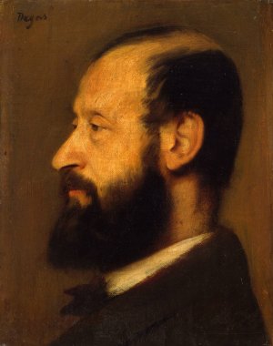 Joseph-Henri Altes by Edgar Degas Oil Painting