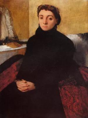 Josephine Gaujean by Edgar Degas - Oil Painting Reproduction