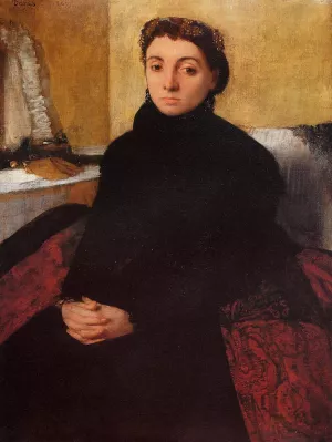 Josephine Gaujean painting by Edgar Degas